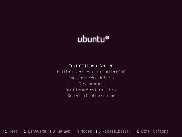 Install Ubuntu Server.